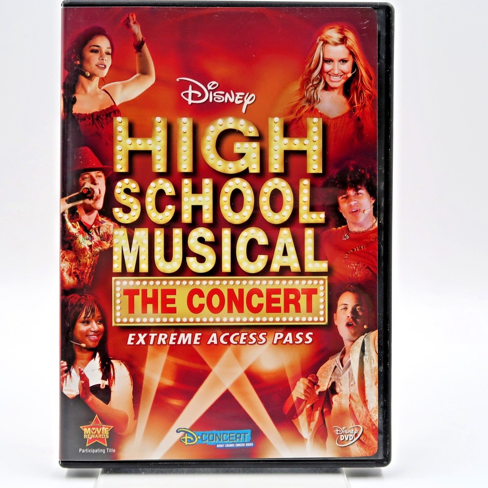 High School Musical The Concert Extreme Access Pass DVD 2007 Vanessa Hudgens G